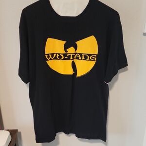 Wu-Tang Black and Yellow T-Shirt, XL